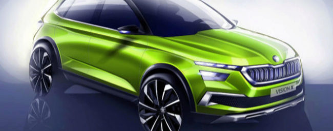 Skoda Vision X: El SUV pequeño de la marca checa llegará a motor híbrido